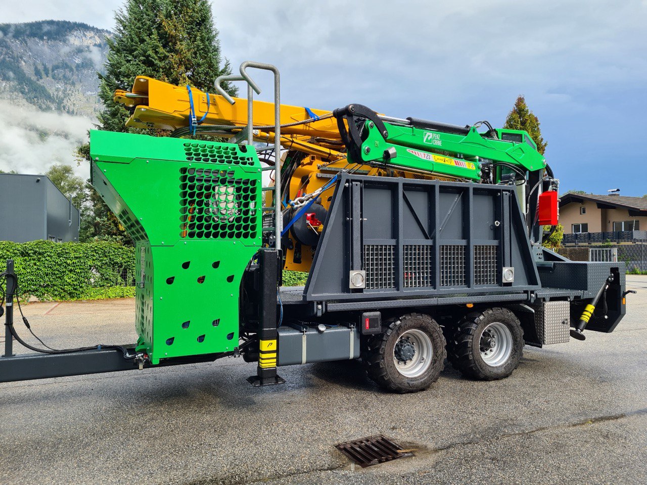 KOLLER Holzseilbahn im Einsatz