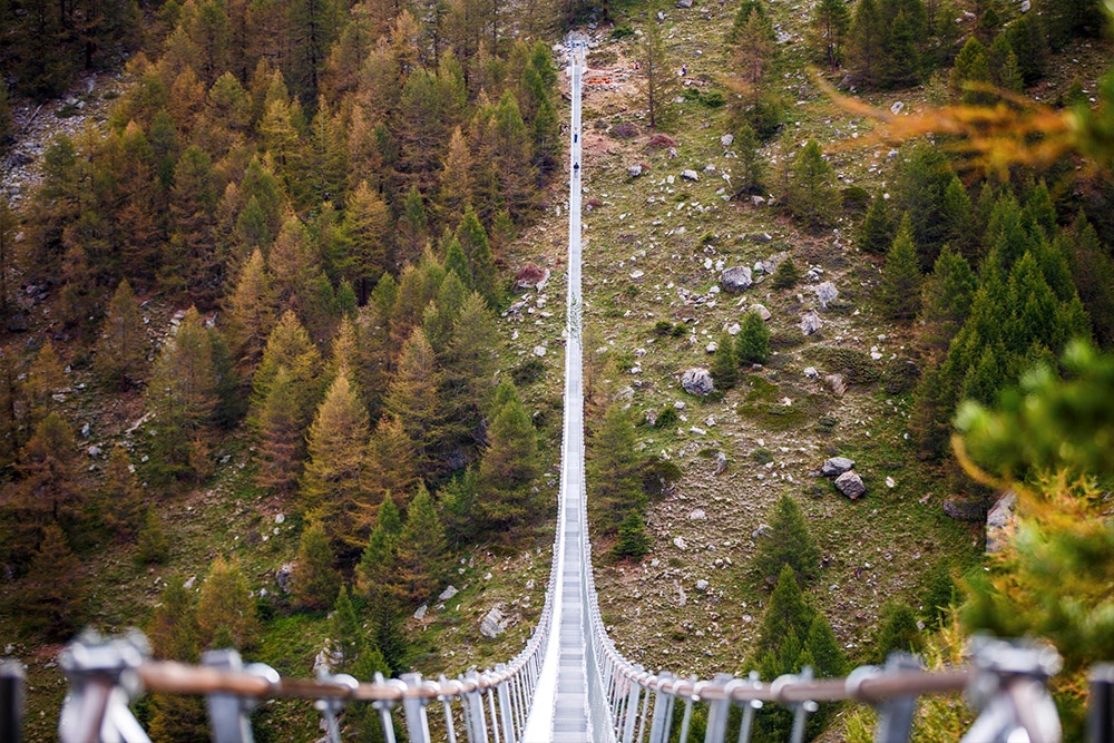Charles Kuonen Hängebrücke